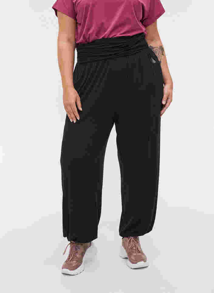 Pantalon, Black, Model image number 2
