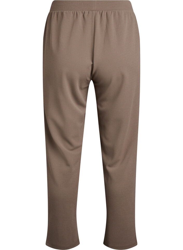 Pantalon &agrave; coupe droite, Beige, Packshot image number 1