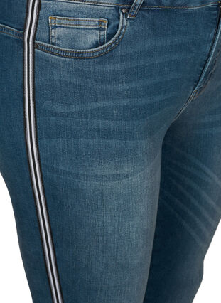Amy-jeans, Dark Blue Denim, Packshot image number 2