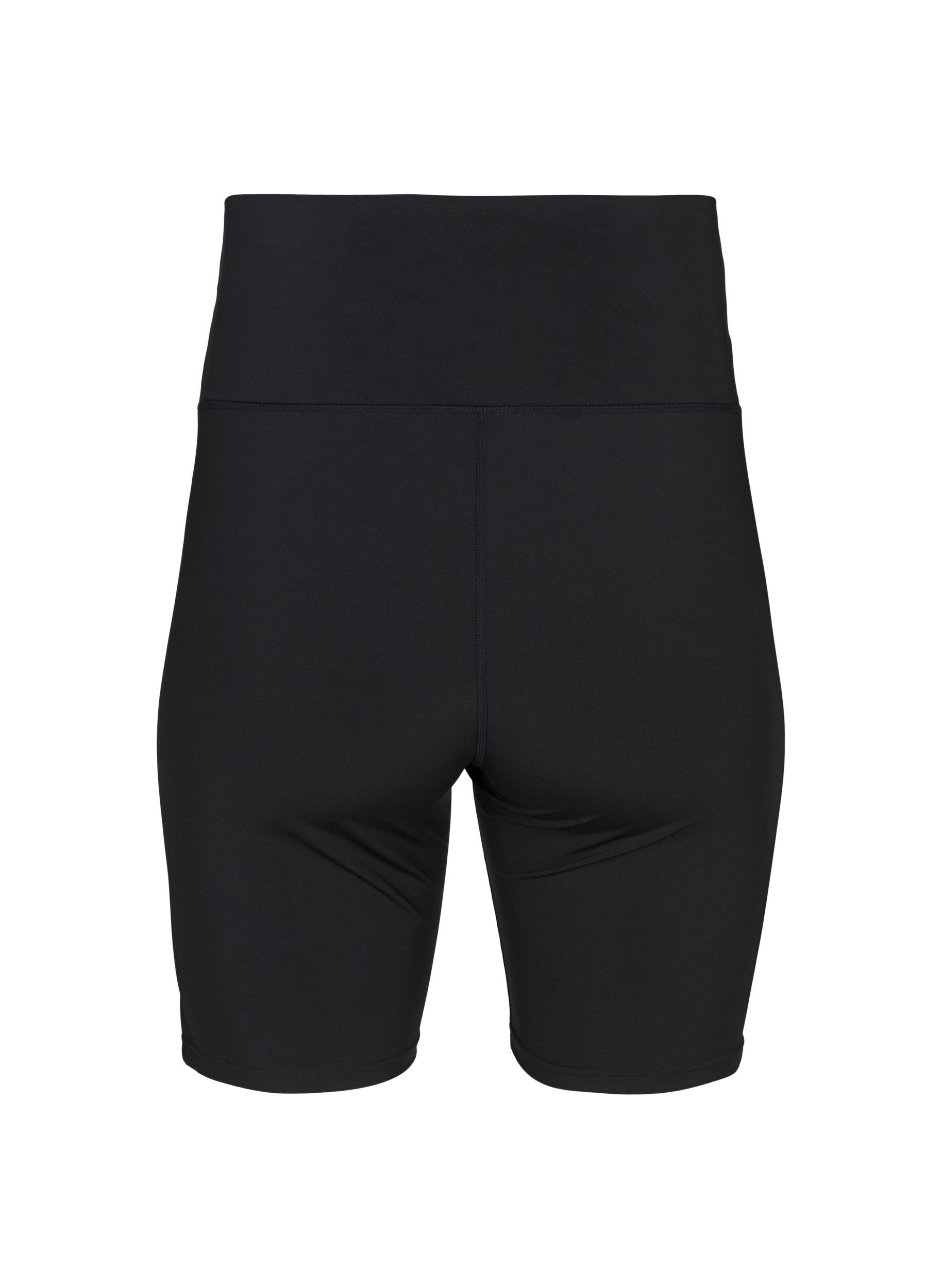 ZizziStrakke sport shorts, Zwart, Packshot image number 1