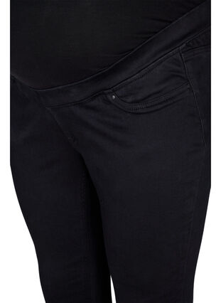 Pantalon de grossesse en coton mélangé, Black, Packshot image number 2