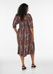Robe d'&eacute;t&eacute; en viscose &agrave; imprim&eacute; paisley, Violet, Model image number 1