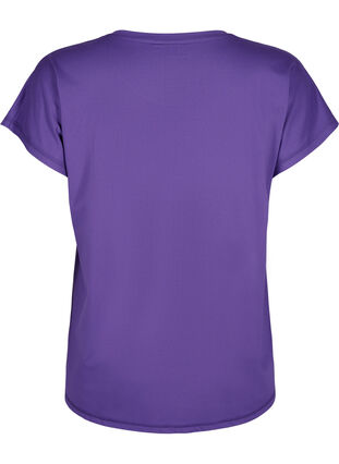Sport T-shirt met korte mouwen, Heliotrope, Packshot image number 1
