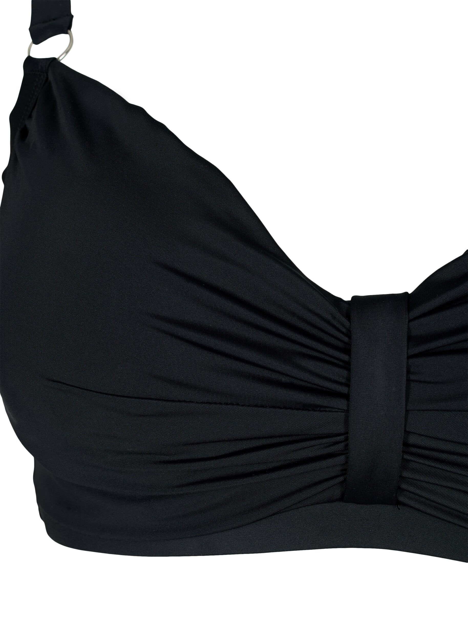 ZizziSoutien-gorge de bikini &agrave; armatures avec drap&eacute;, Noir, Packshot image number 2