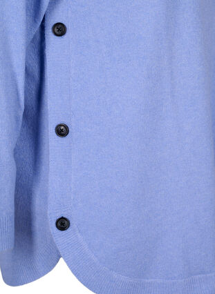 Pull en tricot avec des boutons, Lavender Lustre, Packshot image number 3
