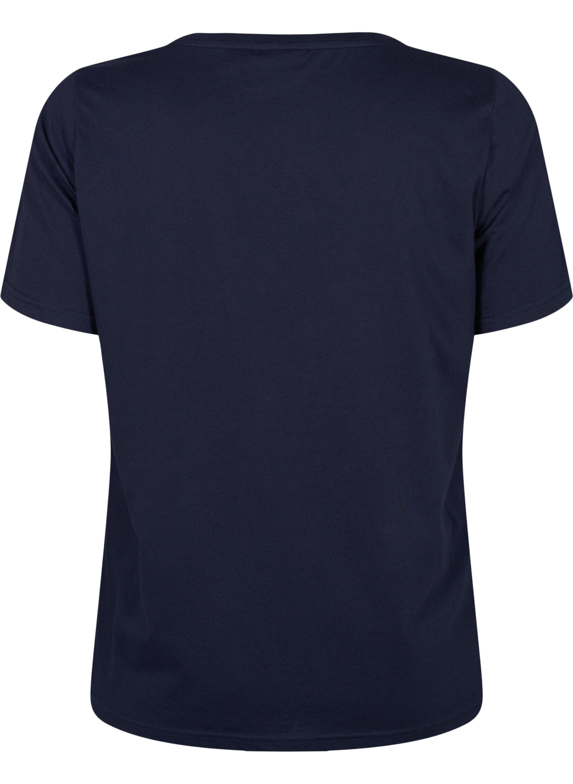 ZizziFLASH - T-shirt met motief, Navy Blazer, Packshot image number 1