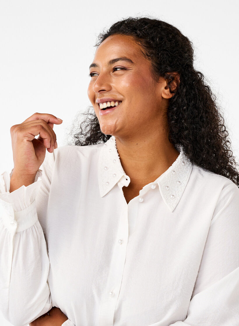 Chemise &agrave; perles, Snow White, Model image number 2