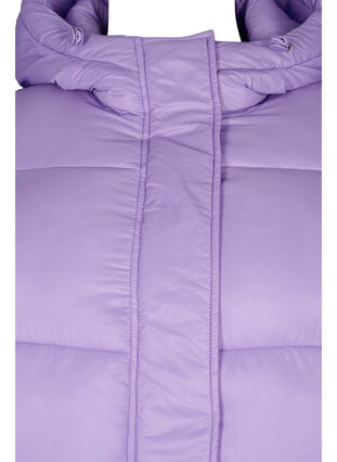 Veste courte en molleton avec capuche, Lavender, Packshot image number 2