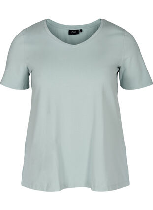 T-shirt basique, Gray mist, Packshot image number 0
