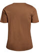 FLASH - T-shirt imprim&eacute;, Marron, Packshot image number 1
