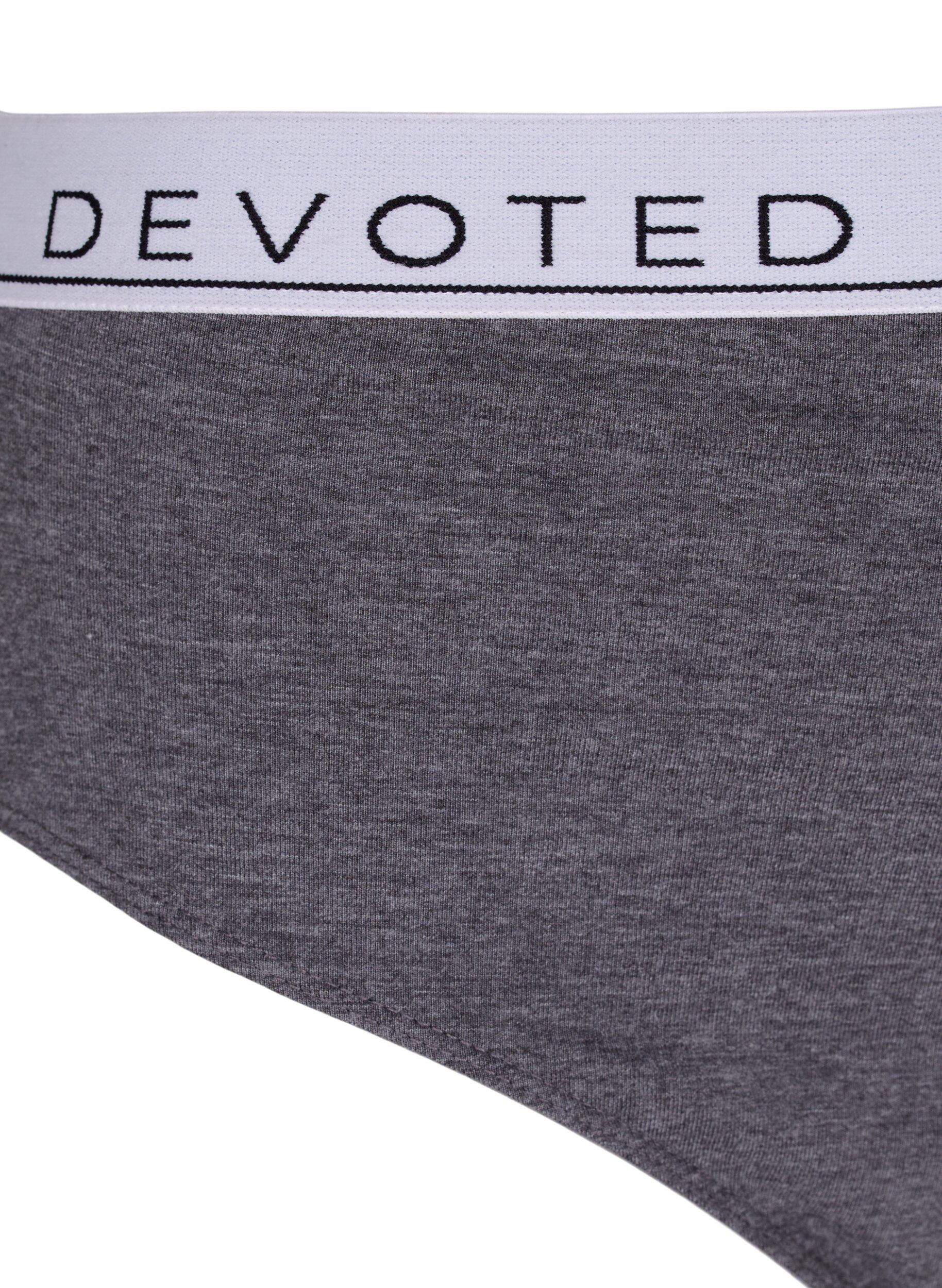 ZizziGemēleerde slip met normale taille, Grijs, Packshot image number 2