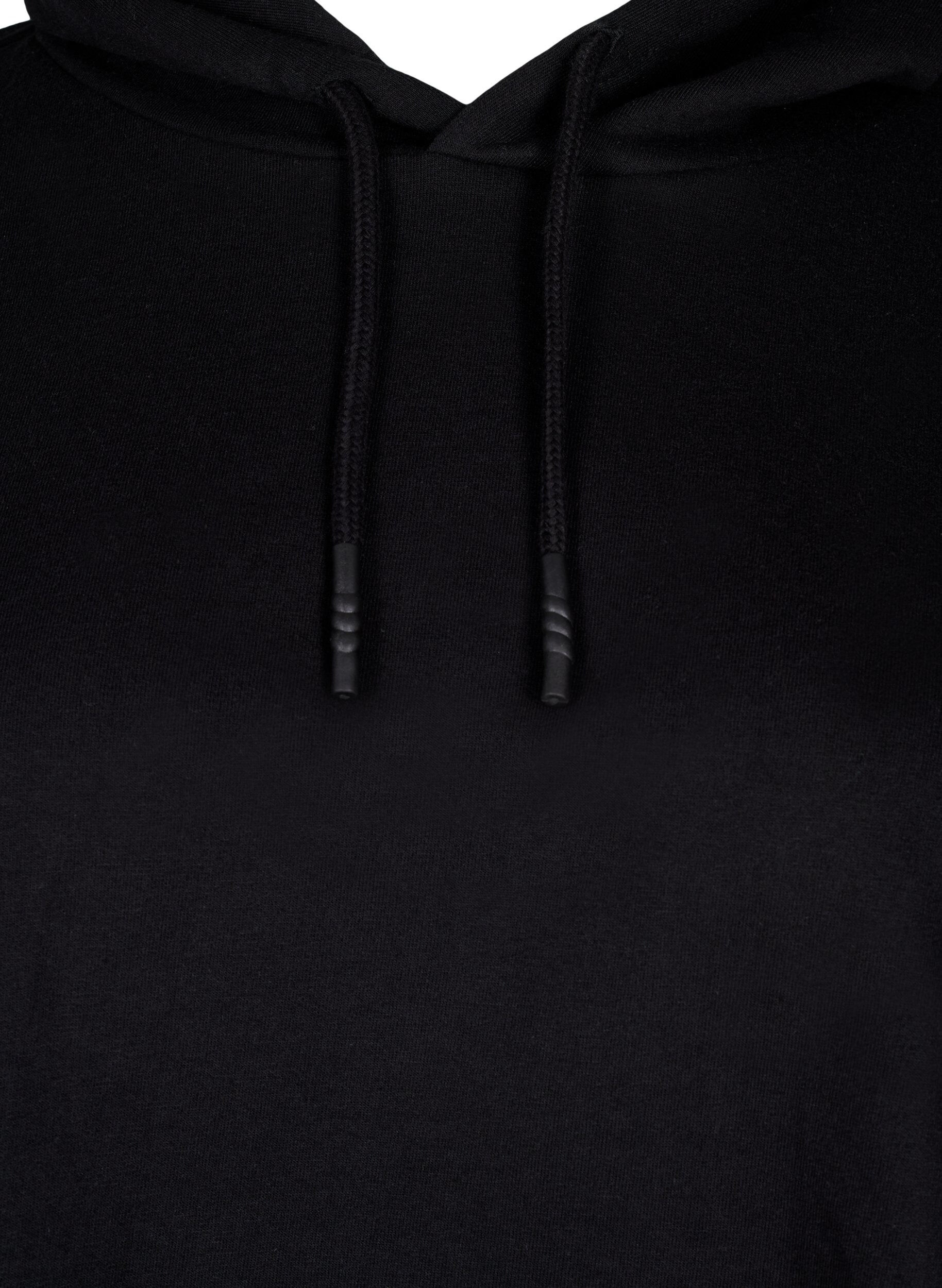 ZizziSweat hoodie, Black, Packshot image number 2