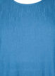 Blouse met textuur en 3/4 mouwen, Blauw, Packshot image number 2