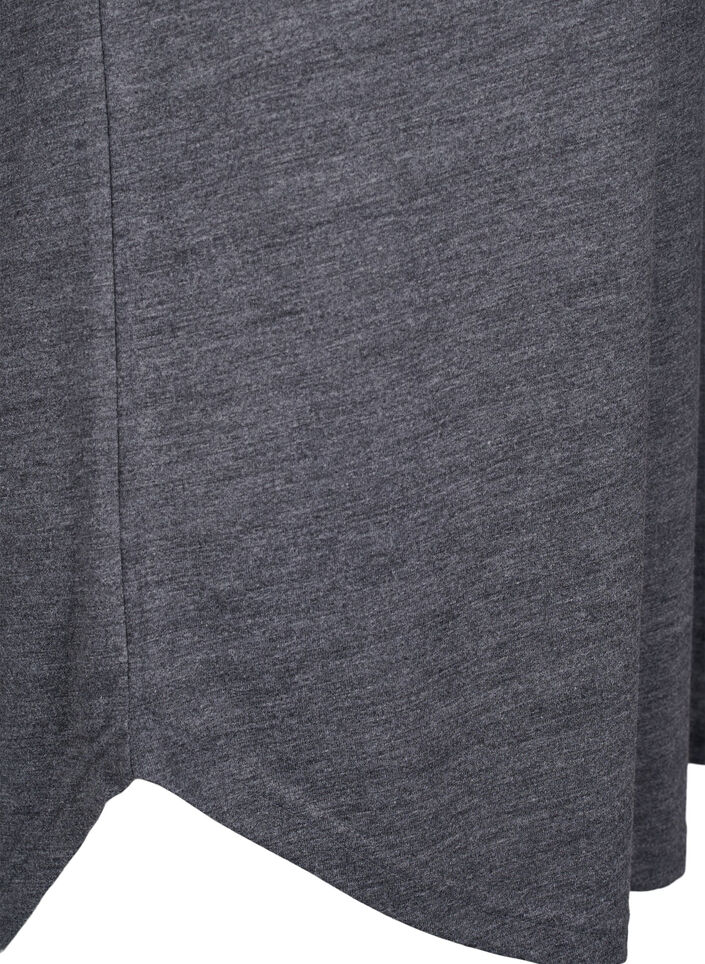 Chemise de nuit à manches courtes avec imprimé de texte, , Packshot image number 3