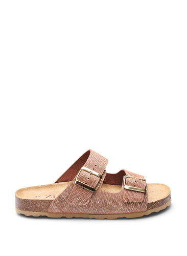 Sandales en cuir avec une coupe large, Woody, Packshot image number 0