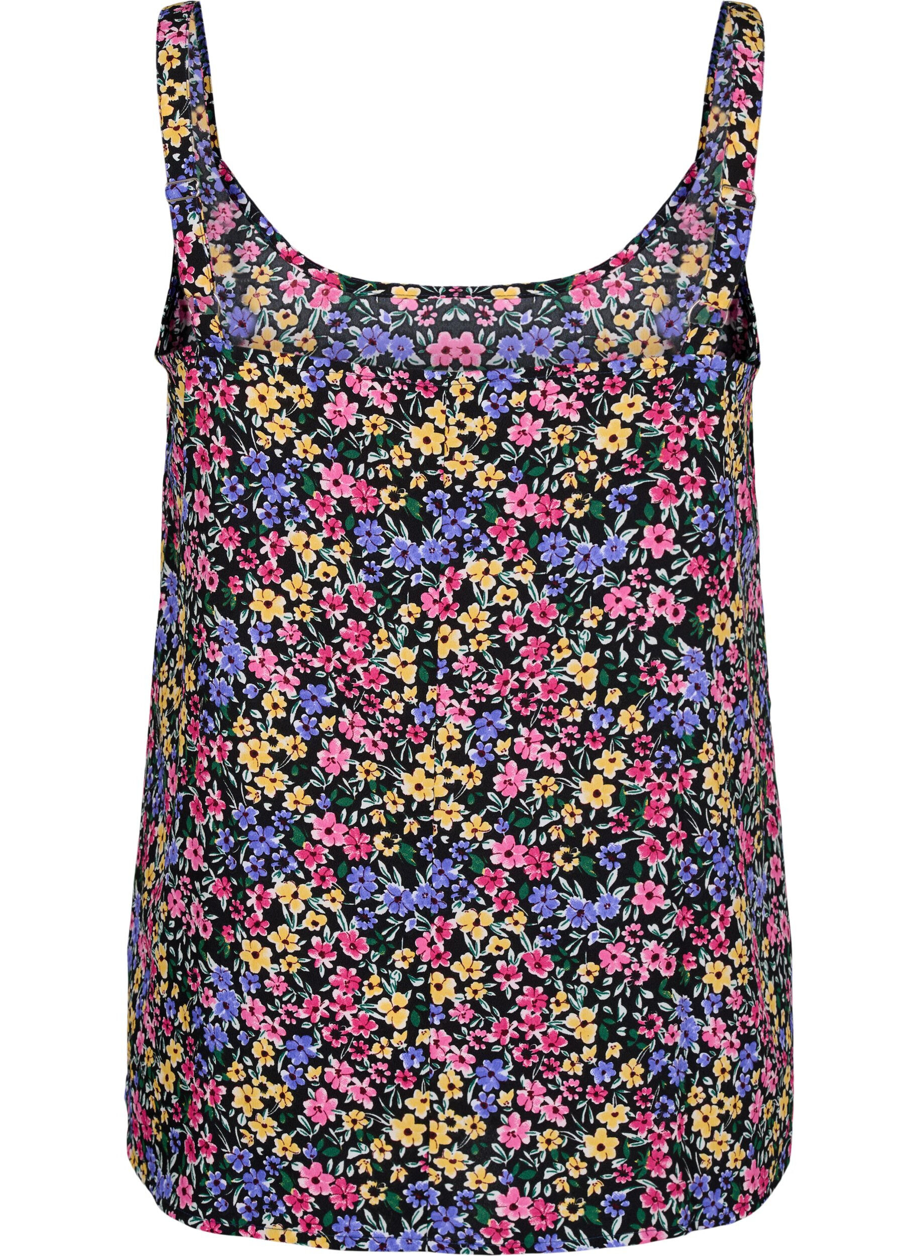 ZizziFLASH - Top met print, Multi Flower, Packshot image number 1