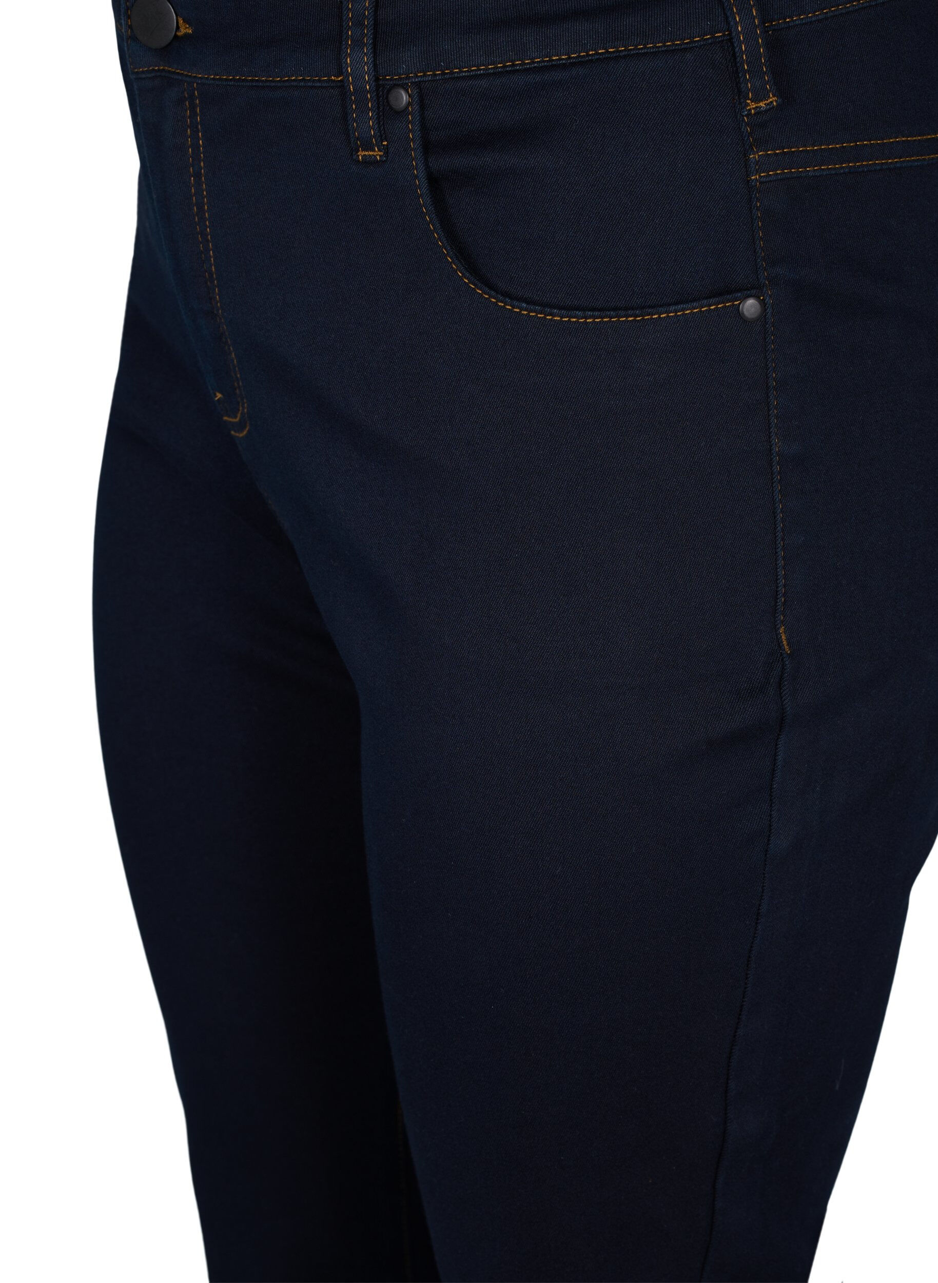 ZizziSlim fit Emily jeans met normale taille, Blauw, Packshot image number 2