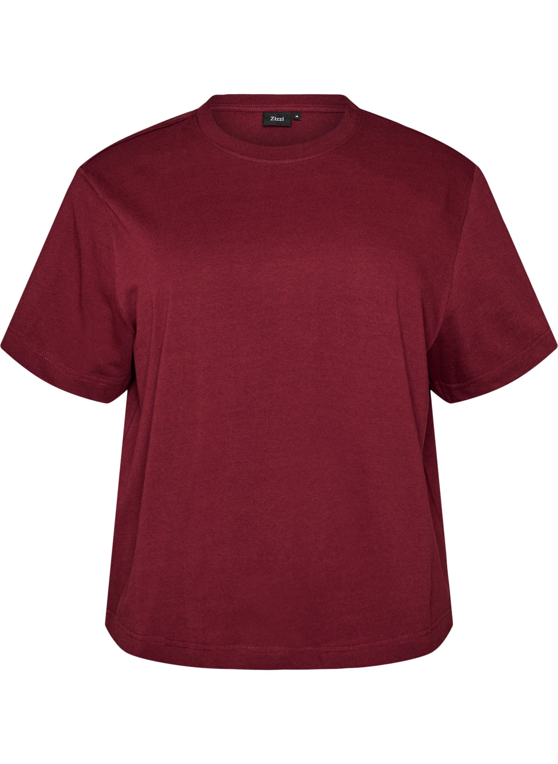 Boxy katoenen T-shirt