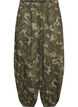 Balloonbroek met hoge taille en all-overpatroon, Groen, Packshot image number 0