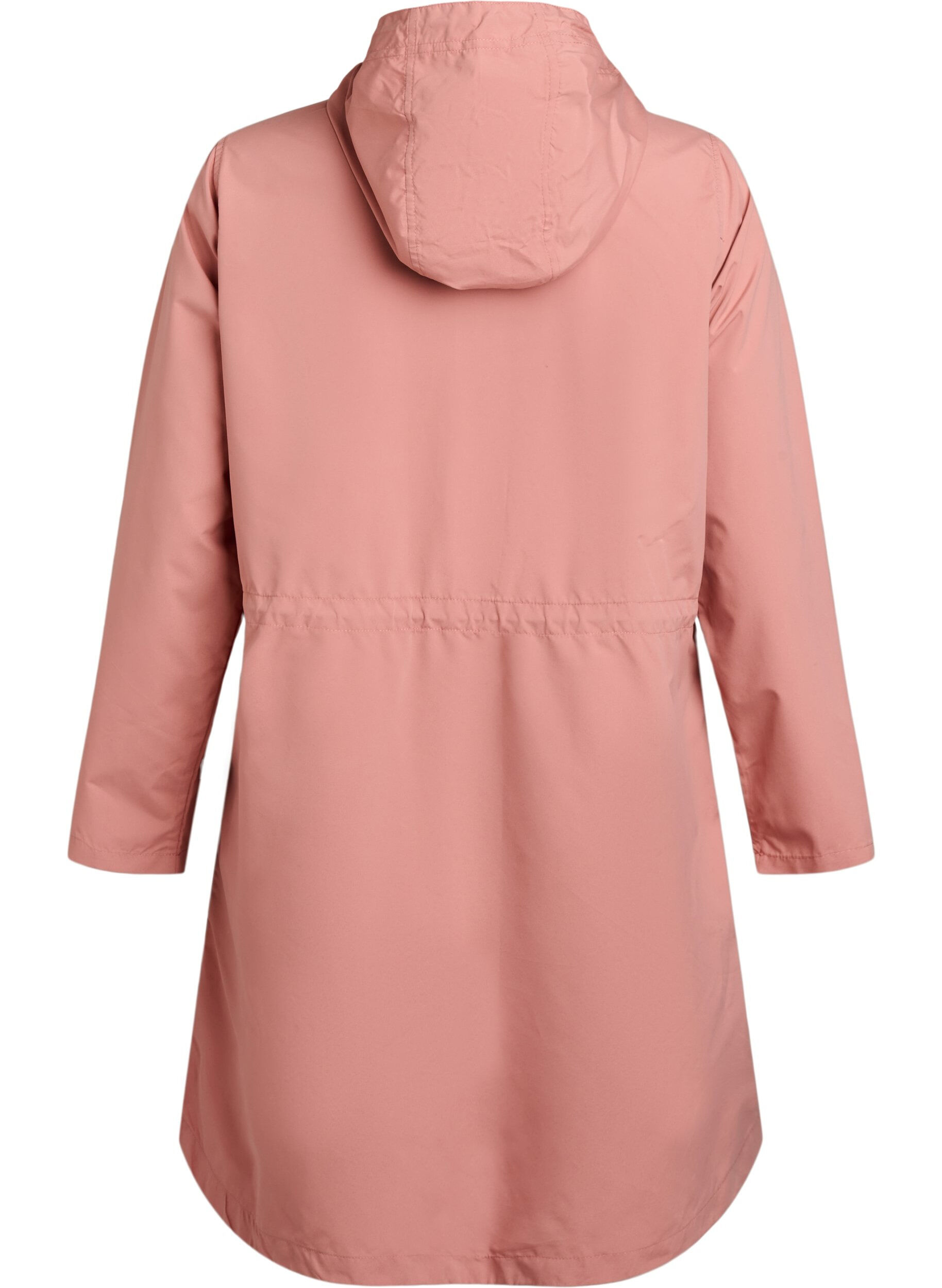 ZizziFLASH - Waterafstotende parka met capuchon, Roze, Packshot image number 1