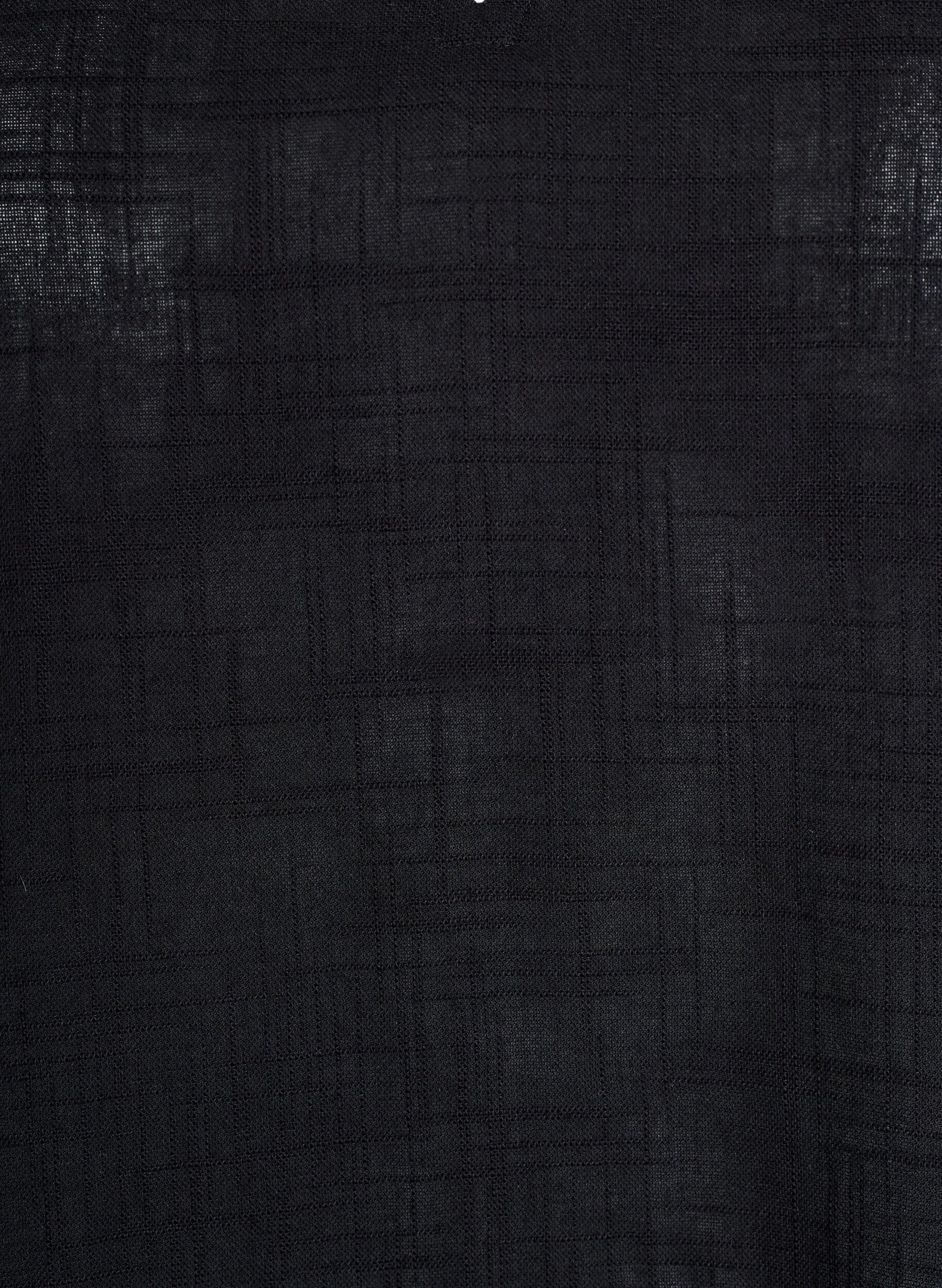 ZizziFLASH - Losse blouse met kapmouwen, Zwart, Packshot image number 2