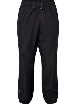 Pantalon de pluie avec réflecteurs, Black w. Reflex, Packshot image number 0