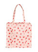 Shoppingtas met ritssluiting, Rood, Packshot image number 1