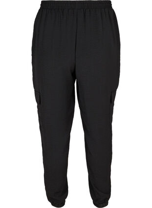 Pantalon ample avec de grandes poches, Black, Packshot image number 1