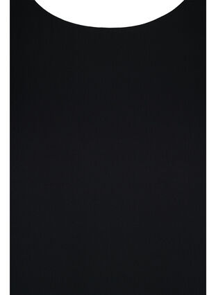 Blouse à manches 3/4 et bas asymétrique, Black, Packshot image number 2