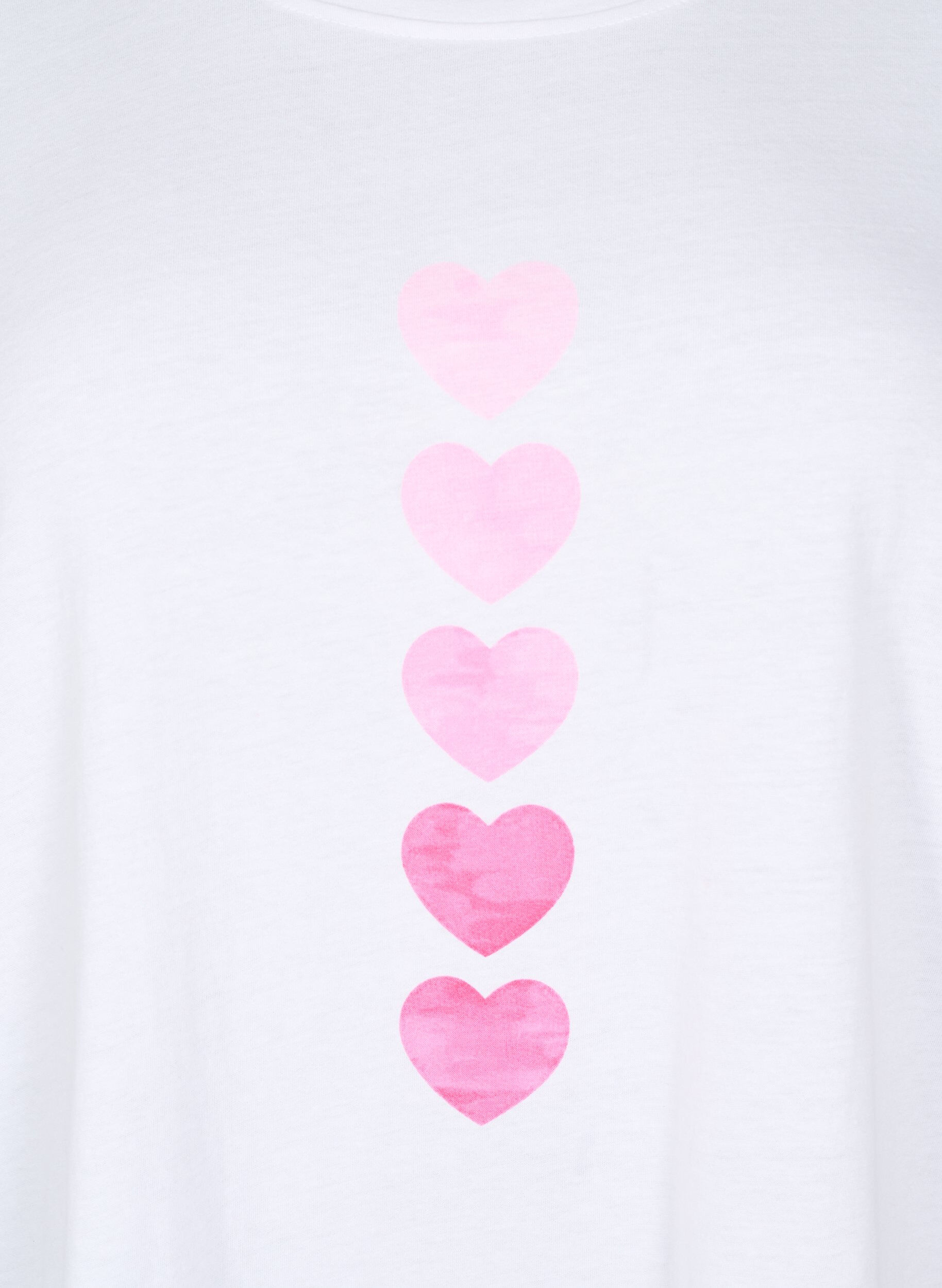 Zizzi FLASH &ndash; T-shirt avec motif, Blanc, Packshot image number 2