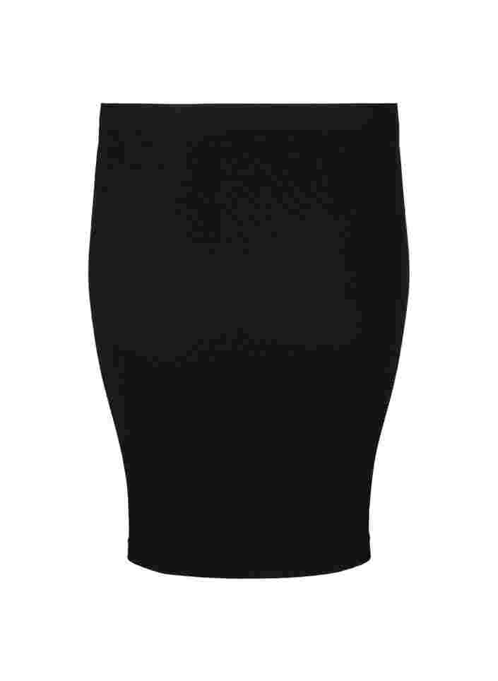 Jupe moulante sans couture, Black, Packshot image number 1