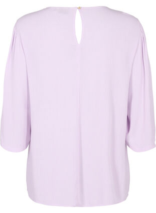 Viscose blouse met bloemenprint, Orchid Bloom, Packshot image number 1