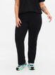 Pantalon de sport en coton, Noir, Model image number 4
