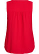 Mouwloze top met kreukeffecten, Rood, Packshot image number 1