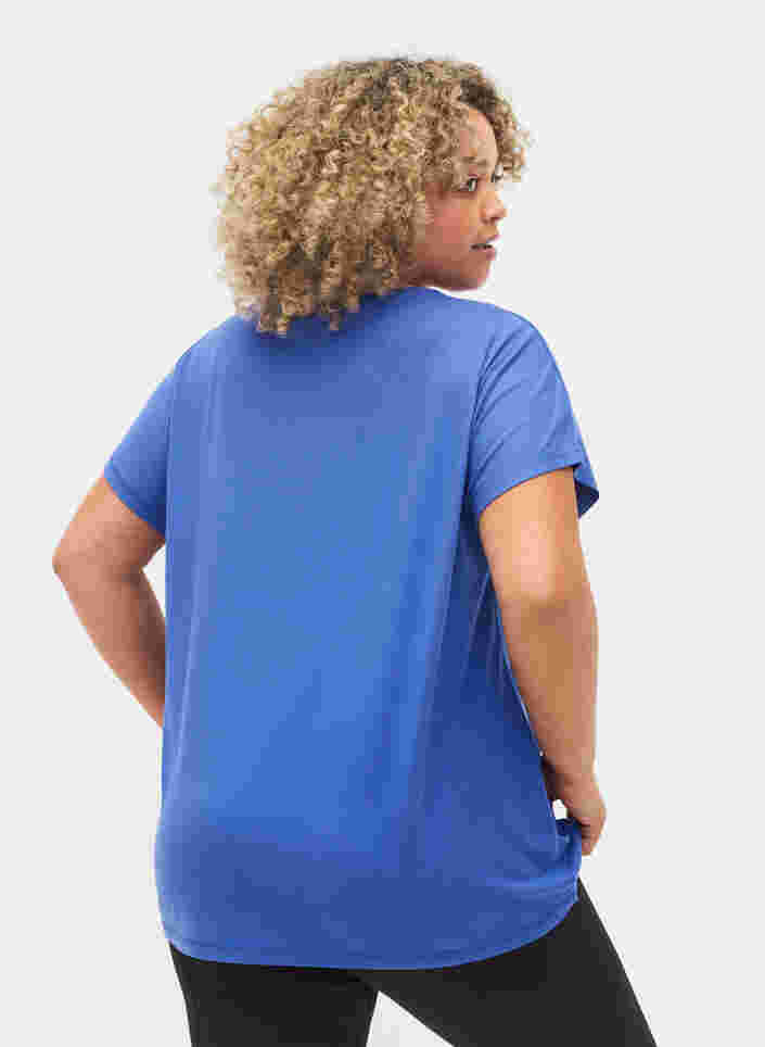 T-shirt basique, Dazzling Blue, Model image number 1