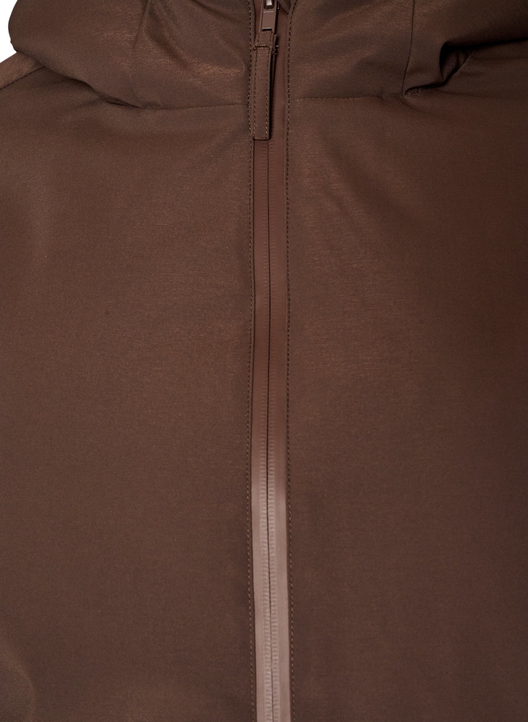 ZizziVeste d'hiver avec capuche et taille ajustable, Marron, Packshot image number 2