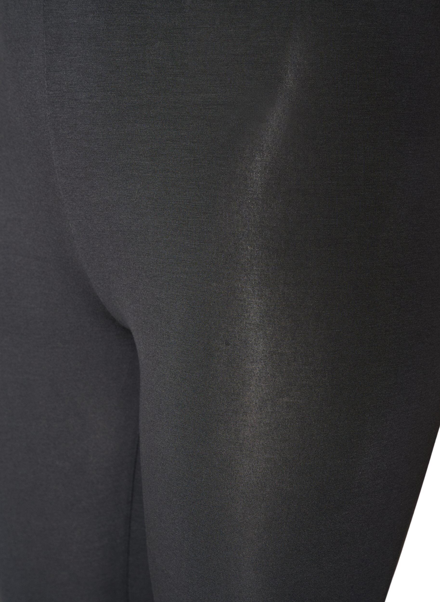 ZizziLeggings basiques en viscose, Gris anthracite, Packshot image number 2
