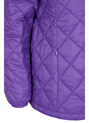 Veste légère matelassée avec fermeture éclair et poches, Ultra Violet, Model image number 2