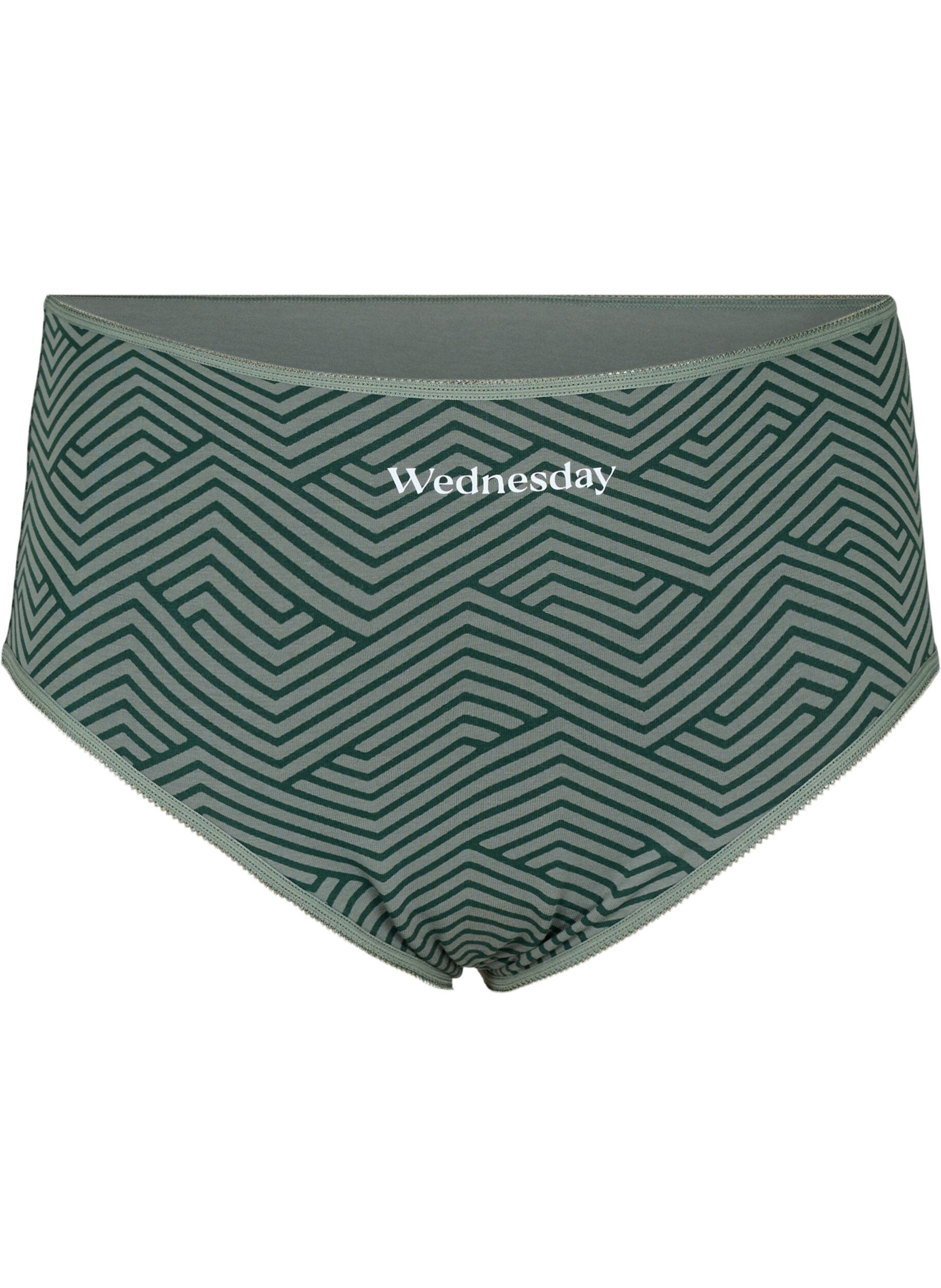 Zizzi7-pack hipster met reguliere taille, Scarab Multi Pack, Packshot image number 2