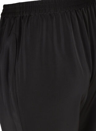 Losvallende broek met zakken, Black, Packshot image number 3