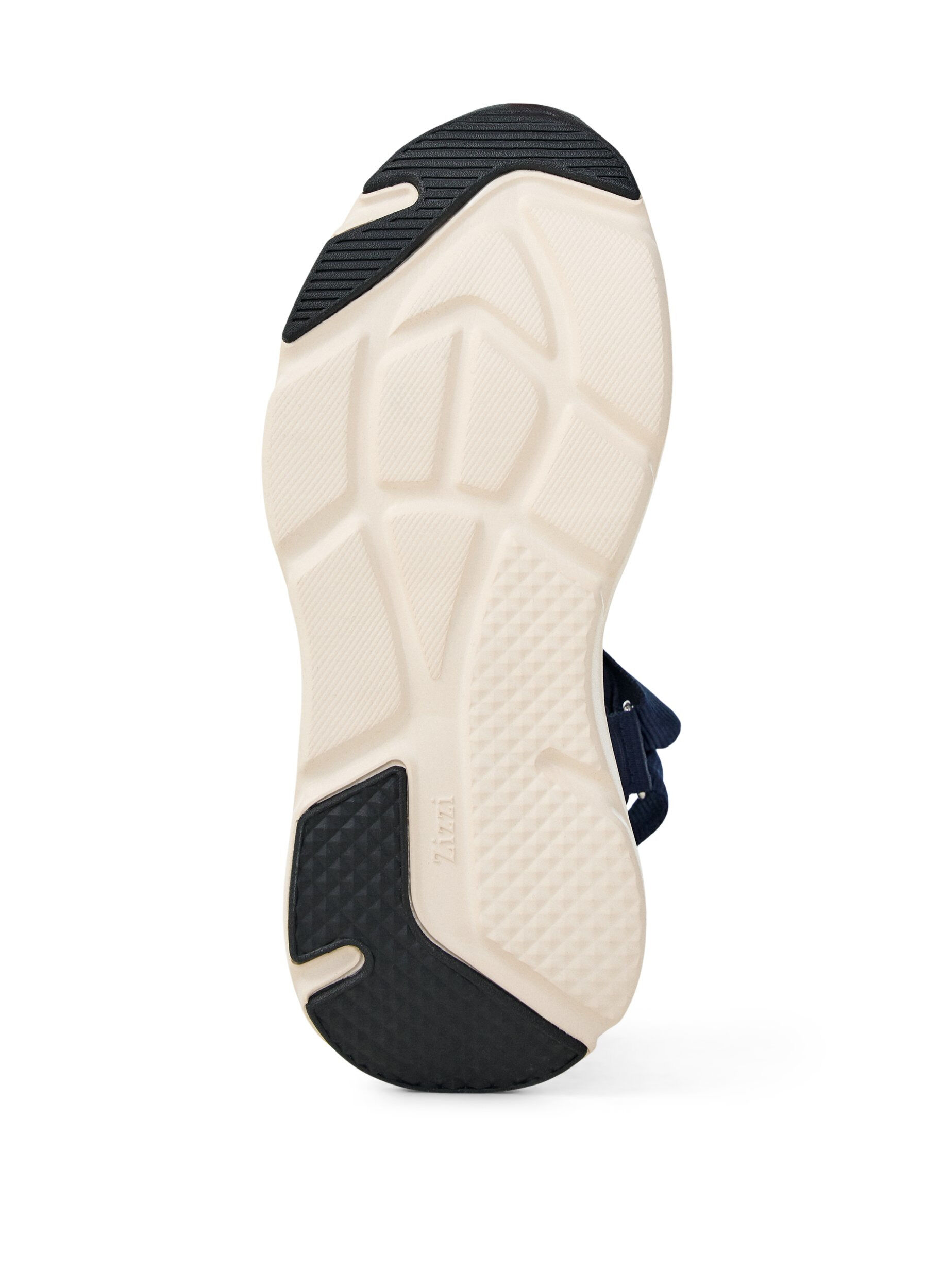 ZizziSandale confortable avec Velcro et soutien de la vo&ucirc;te plantaire, Bleu, Packshot image number 4