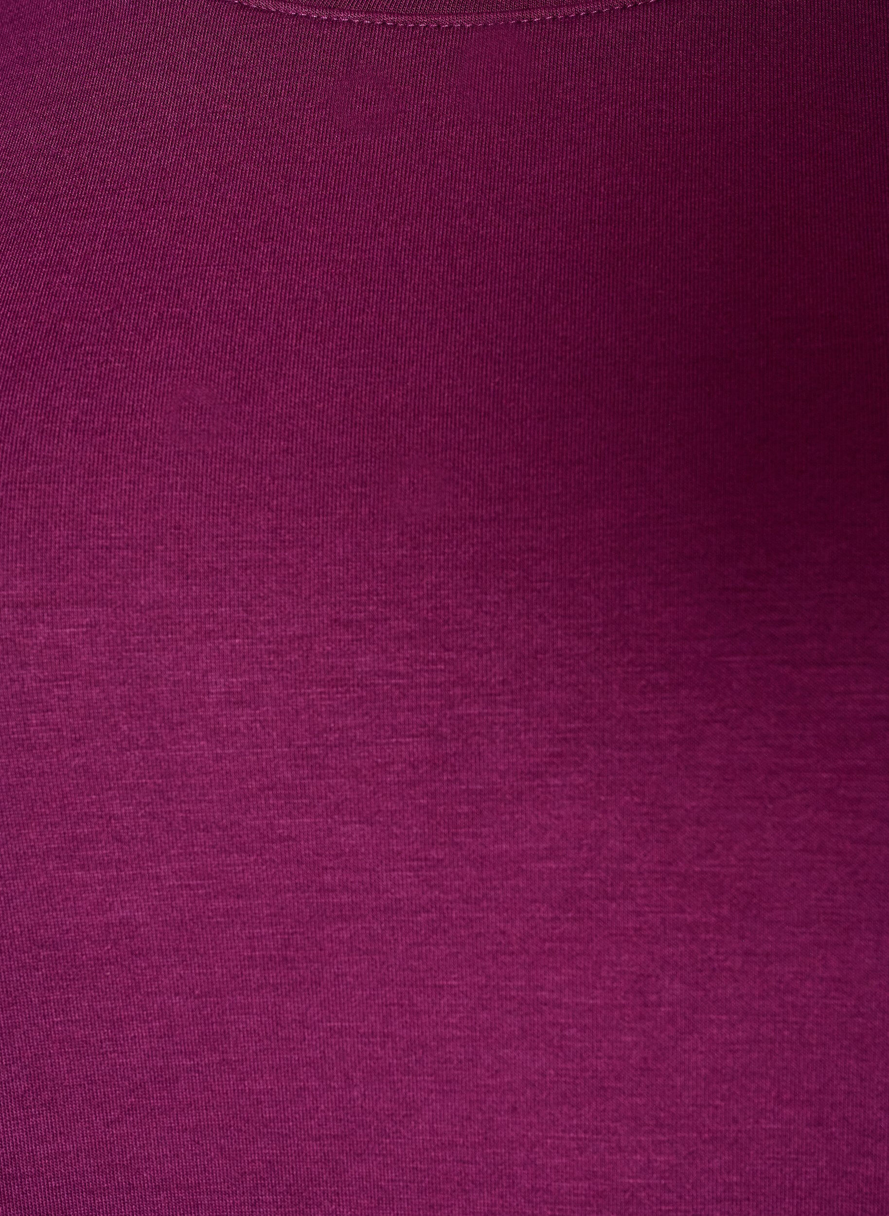 ZizziBlouse en jersey &agrave; manches longues et col rond, Violet, Packshot image number 2