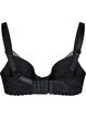 Soutien-gorge rembourr&eacute; avec dentelle, Noir, Packshot image number 1