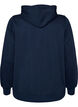 Sweat &agrave; capuche zipp&eacute; avec poches, Bleu, Packshot image number 1