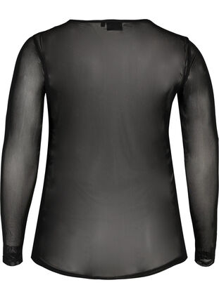 Jolie blouse, Black, Packshot image number 1
