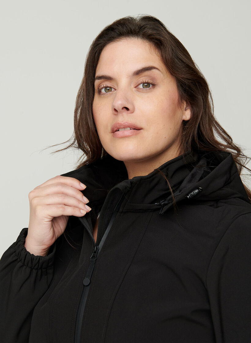 Veste Softshell, Black solid, Model image number 4