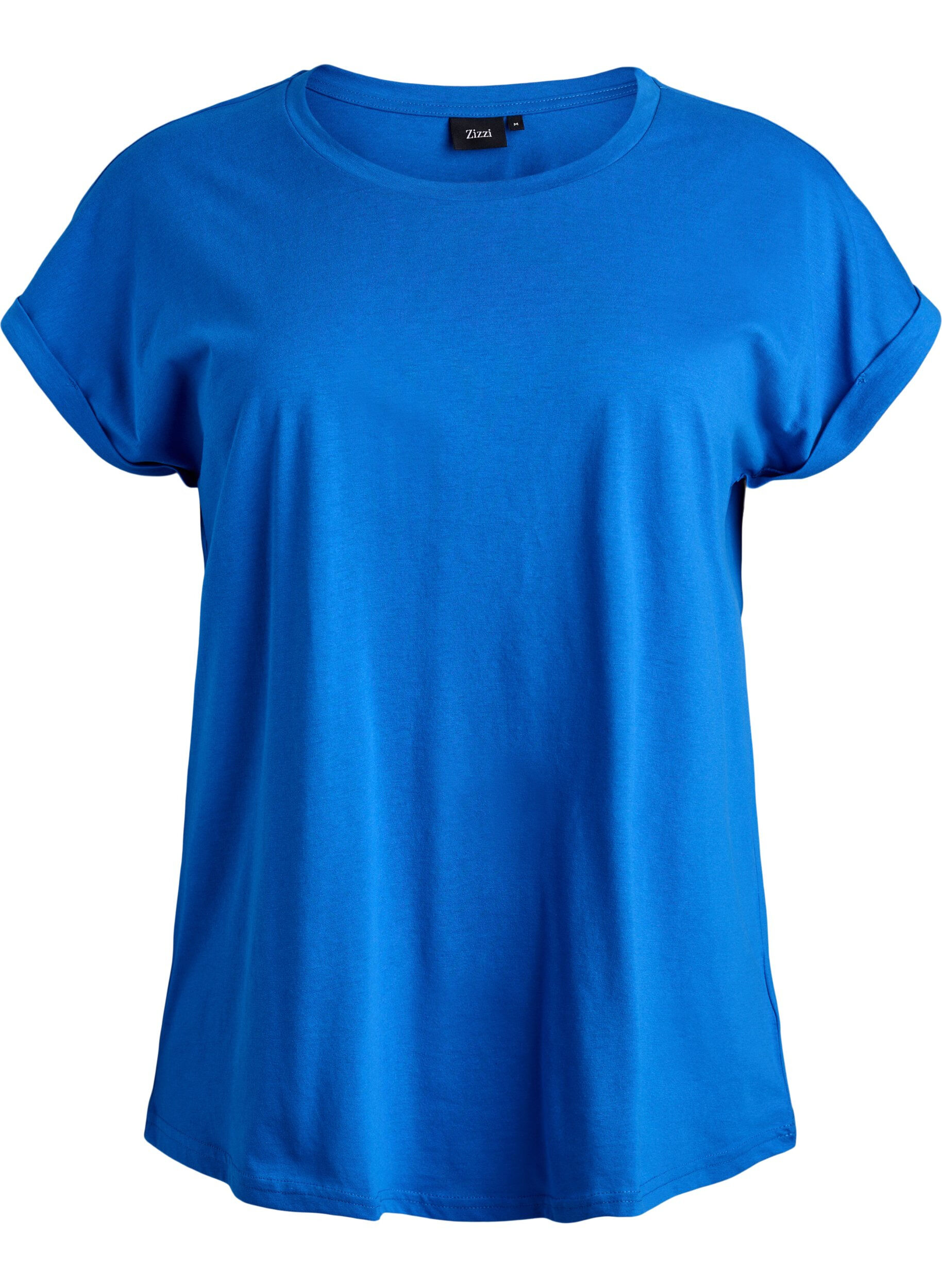 T-shirt &agrave; manches courtes en m&eacute;lange de coton