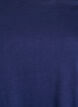 T-shirt basique en coton à col rond, Bleu, Packshot image number 2
