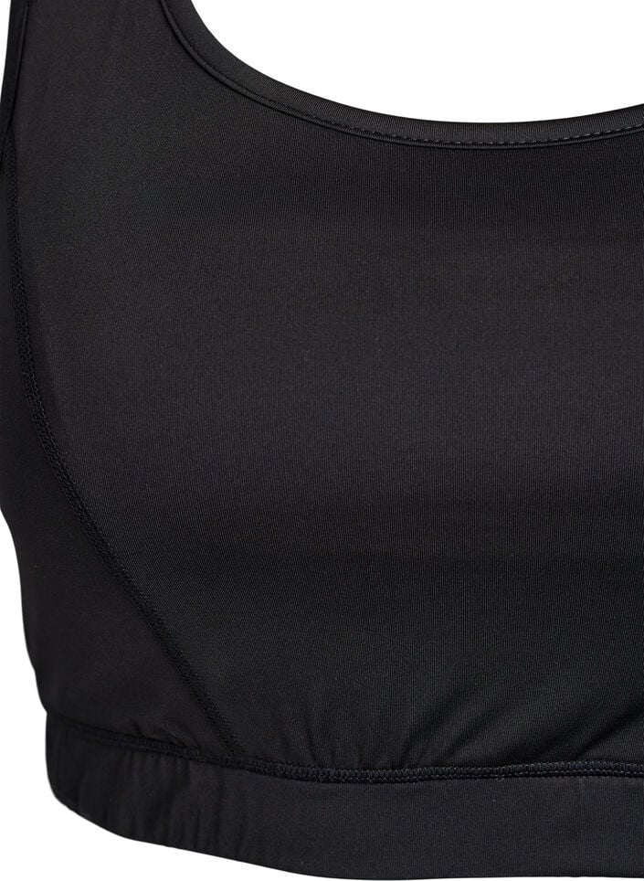 Brassi&egrave;re de sport avec dos nageur, Noir, Packshot image number 2