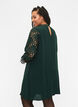 Robe en viscose avec manches en crochet, Scarab, Model image number 1